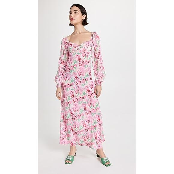 RIXO Gio Dress Size 2 - Picture 3 of 9